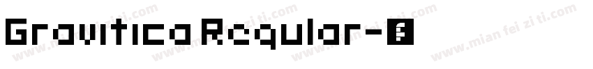 Gravitica Regular字体转换